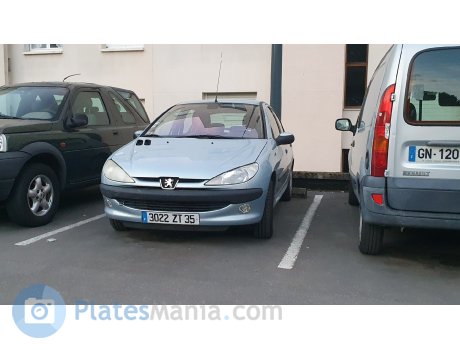 3022 ZT 35, Peugeot 206