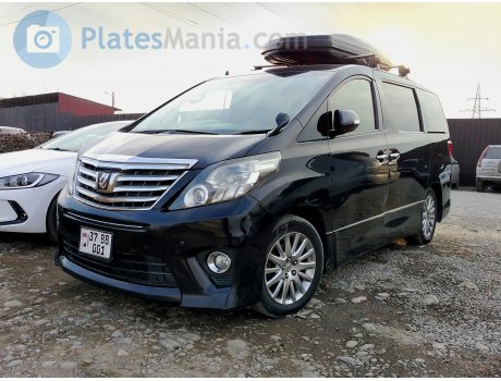37 BB 001, Toyota Alphard