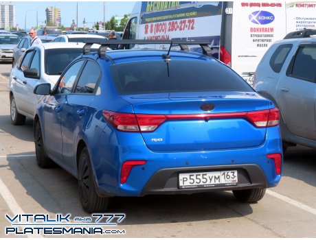 р555ум163, Kia Rio