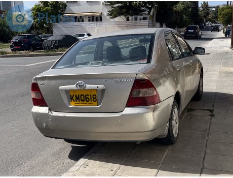 KMQ 618, Toyota Corolla