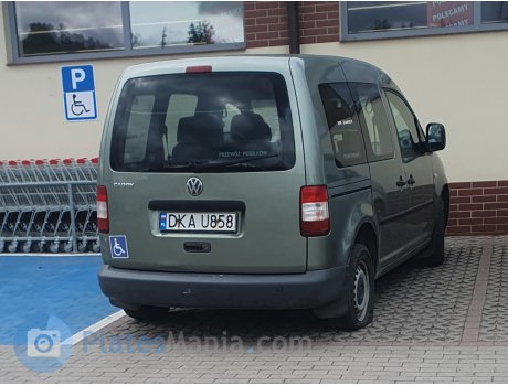 DKA U858, Volkswagen Caddy