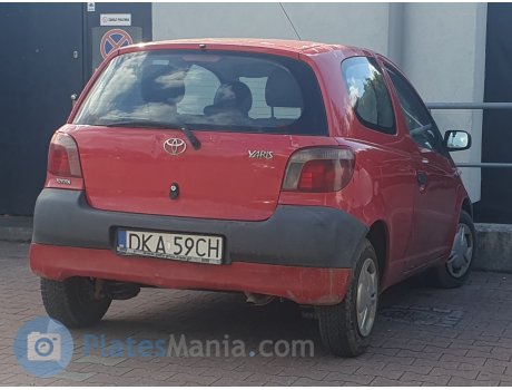 DKA 59CH, Toyota Yaris