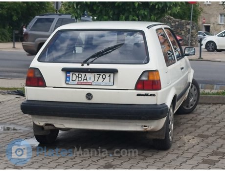 DBA J791, Volkswagen Golf