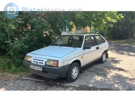 в607вн96, Lada (VAZ) 2108