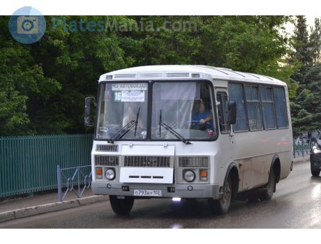 о793ву102, PAZ 3205