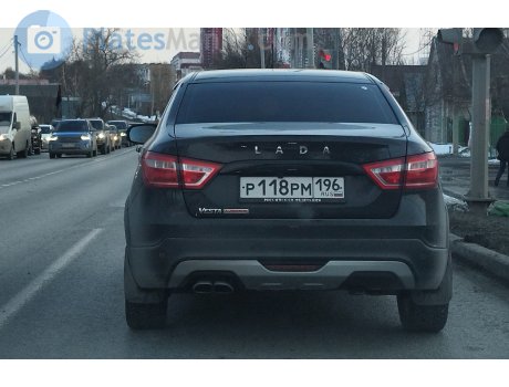 р118рм196, Lada (VAZ) Vesta