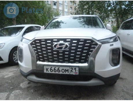 к666ом21, Hyundai Palisade
