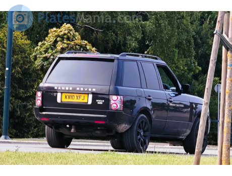 KV10 XFJ, Land Rover Range Rover