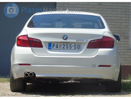 PA 255-SO, BMW 5 Series