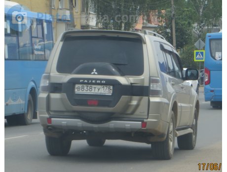 в838ту178, Mitsubishi Pajero