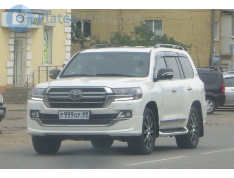 р999ор69, Toyota Land Cruiser
