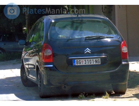 BG 3101-NG, Citroёn Xsara Picasso