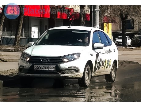 о597нх797, Lada (VAZ) 2191 Granta