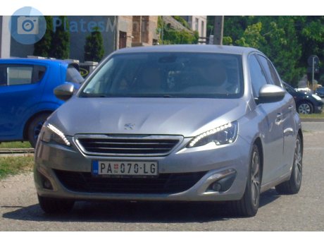 PA 070-LG, Peugeot 308