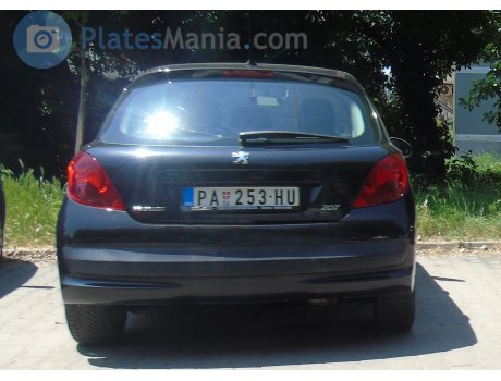 PA 253-HU, Peugeot 207