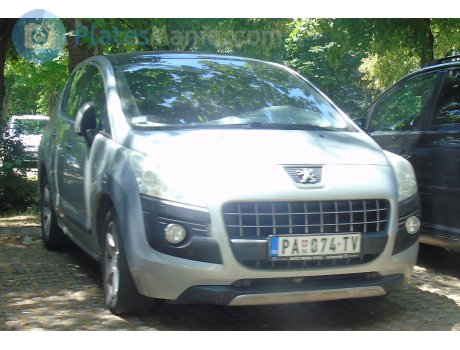 PA 074-TV, Peugeot 3008