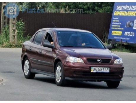 BA 3669 AE, Opel Astra