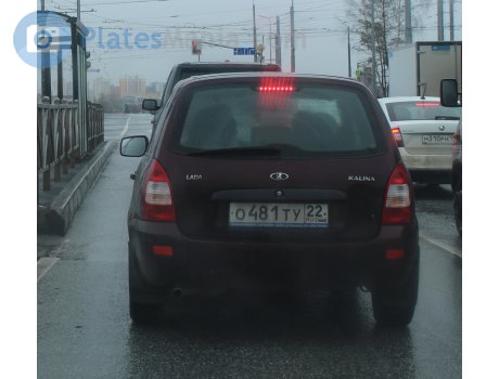 о481ту22, Lada (VAZ) 1117 Kalina