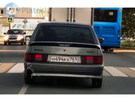 н494кх761, Lada (VAZ) 2114