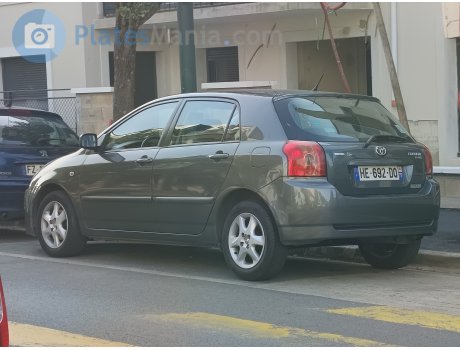 HE-692-DQ, Toyota Corolla