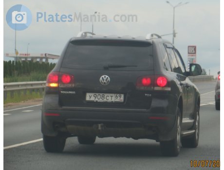у908ст69, Volkswagen Touareg