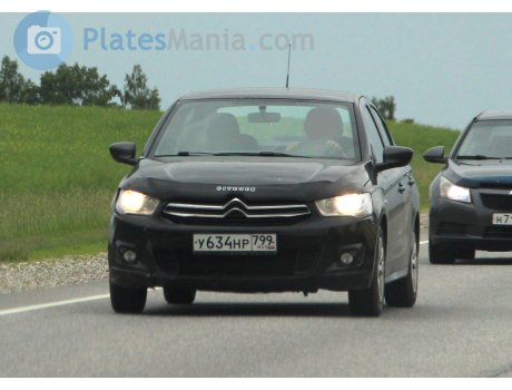 у634нр799, Citroёn C-Elysée
