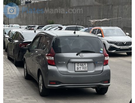 о661вт323, Nissan Note