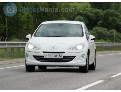 о869нр32, Peugeot 408