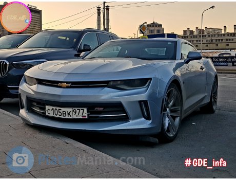 с105вк977, Chevrolet Camaro
