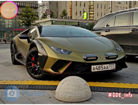 а485аа777, Lamborghini Huracán