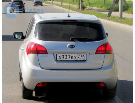 а937кх774, Kia Venga