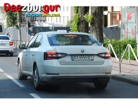BX 6454 BT, Skoda Superb
