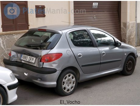 1880 DFP, Peugeot 206