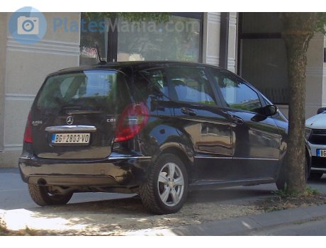 BG 2803-VO, Mercedes-Benz A-Klasse