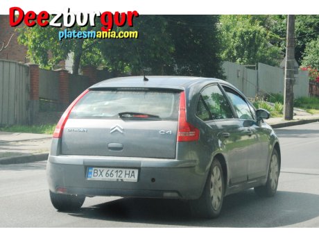 BX 6612 HA, Citroёn C4
