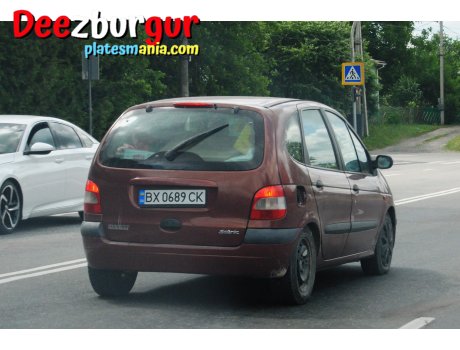 BX 0689 CK, Renault Scénic