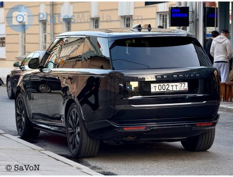 т002тт77, Land Rover Range Rover