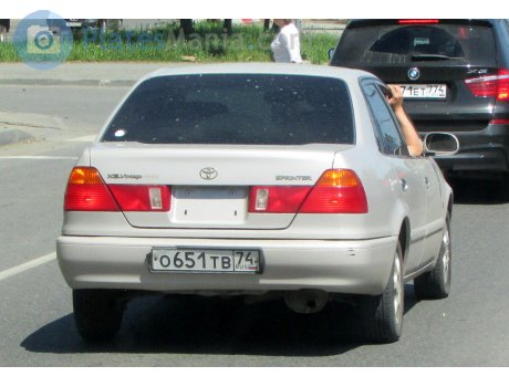 о651тв74, Toyota Sprinter