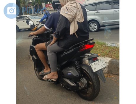 B 5858 FUU, Honda Vario