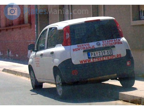 PA 239-XU, FIAT Panda
