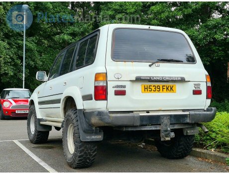 H539 FKK, Toyota Land Cruiser