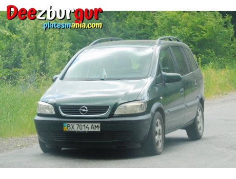 BX 7014 AM, Opel Zafira