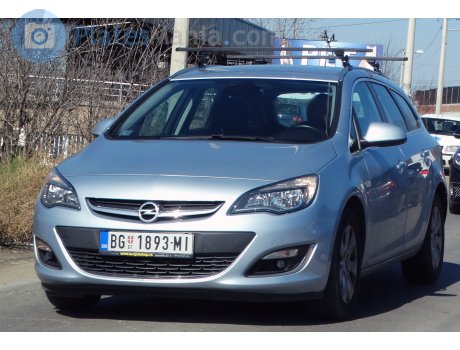 BG 1893-MI, Opel Astra