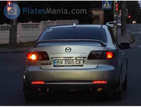BX 3505 CE, Mazda 6