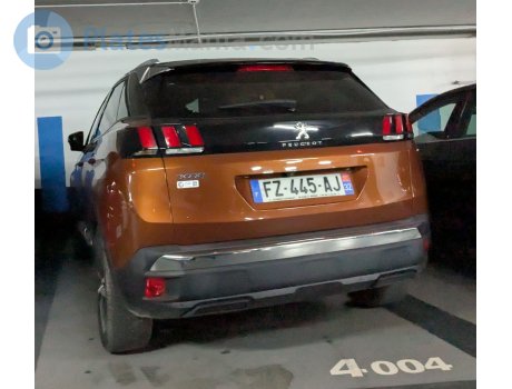 FZ-445-AJ, Peugeot 3008