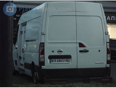 KA 6865 HB, Nissan NV400