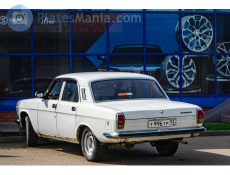 т996тр93, GAZ 24 Волга