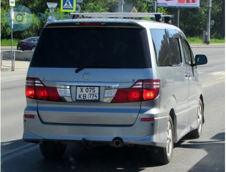 х075кв774, Toyota Alphard