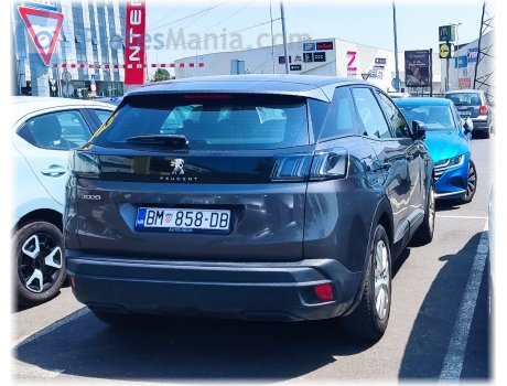 BM 858-DB, Peugeot 3008