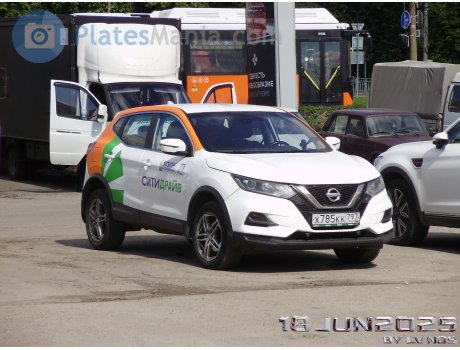 х785кк797, Nissan Qashqai